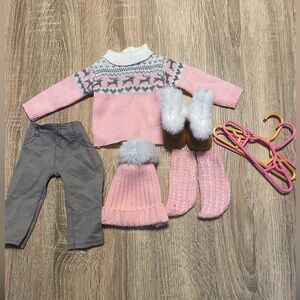 Mapelea 18” doll winter outfit